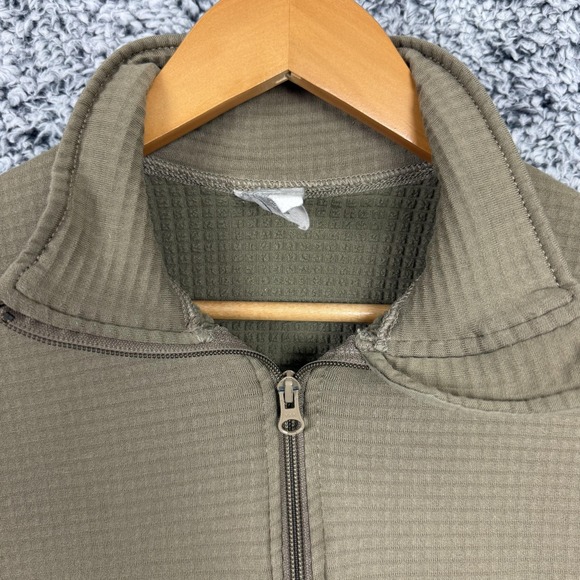 USGI ECWCS Shirt Mens Small Waffle Grid Fleece Mid Weight Cold Weather Gen III - Picture 5 of 10